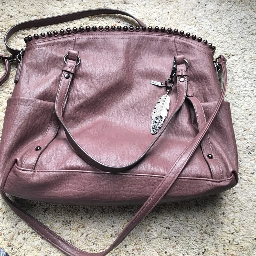 Dusty plum Jessica Simpson handbag